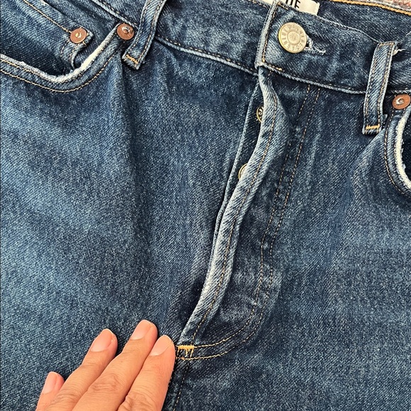 AGOLDE Remy High Rise Straight Crop Jeans - Picture 6 of 9